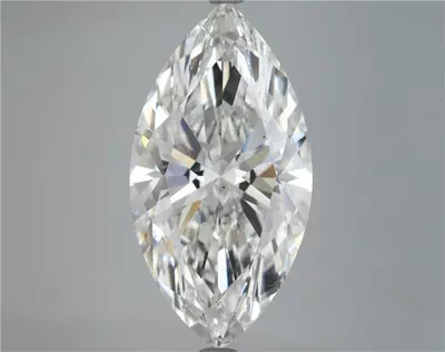 7.54ct F VS2 Rare Carat Ideal Cut Marquise Lab Grown Diamond