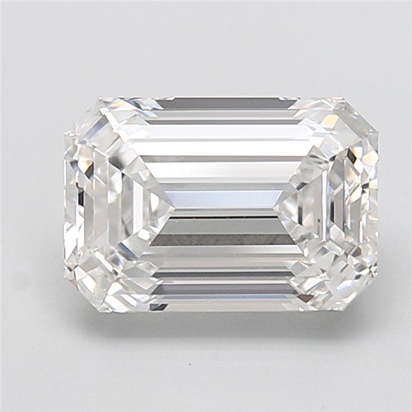 2.00ct E VS2 Rare Carat Ideal Cut Emerald Lab Grown Diamond