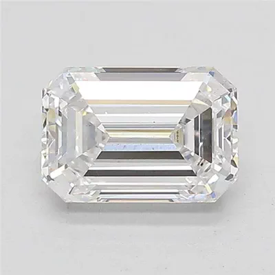 1.59ct E VS1 Rare Carat Ideal Cut Emerald Lab Grown Diamond