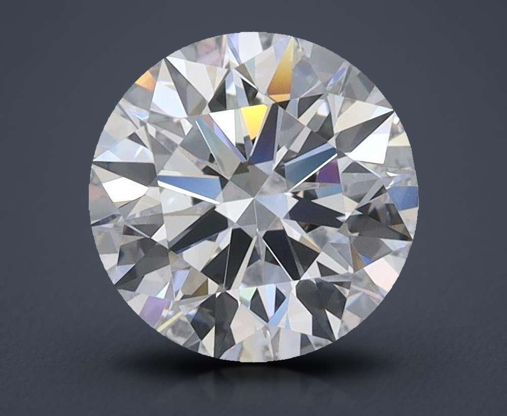 1.83ct D FL Rare Carat Ideal Cut Round Lab Grown Diamond