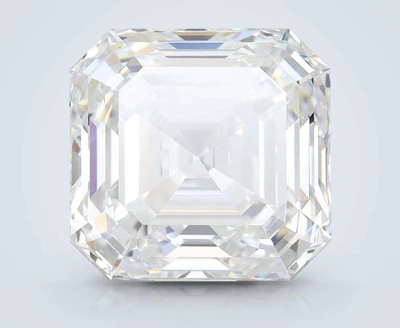 5.46ct D VVS1 Rare Carat Ideal Cut Asscher Lab Grown Diamond