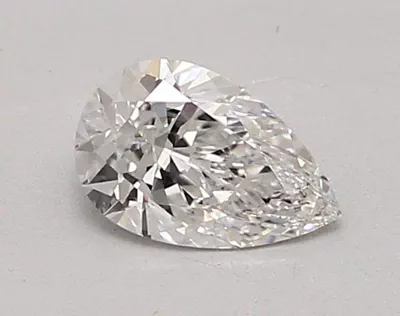 0.77ct D IF Rare Carat Ideal Cut Pear Lab Grown Diamond