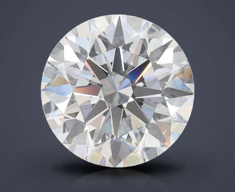 2.41ct D VVS1 Rare Carat Ideal Cut Round Lab Grown Diamond