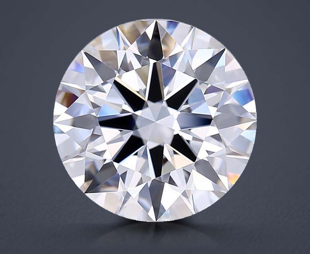 7.02ct D VVS2 Rare Carat Ideal Cut Round Lab Grown Diamond