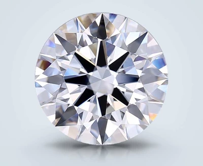 7.02ct D VVS2 Rare Carat Ideal Cut Round Lab Grown Diamond