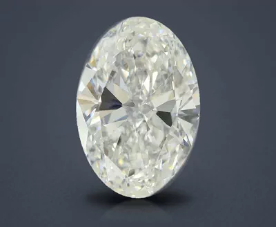 7.56ct F VVS2 Rare Carat Ideal Cut Oval Lab Grown Diamond