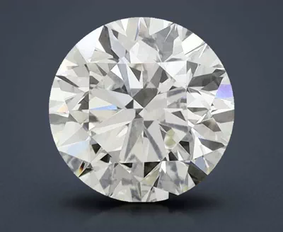 3.37ct I VVS2 Excellent Cut Round Lab Grown Diamond