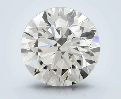 3.37ct I VVS2 Excellent Cut Round Lab Grown Diamond