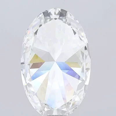 13.57ct F VVS2 Rare Carat Ideal Cut Oval Lab Grown Diamond