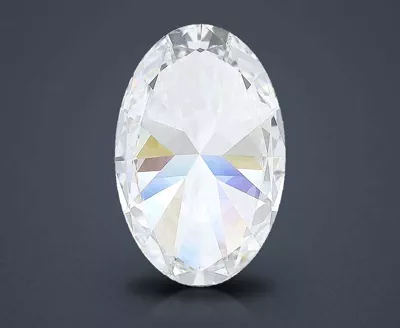 13.57ct F VVS2 Rare Carat Ideal Cut Oval Lab Grown Diamond
