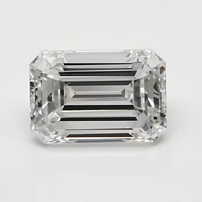 0.57ct F VS2 Excellent Cut Emerald Diamond