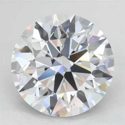 2.54ct D VVS1 Rare Carat Ideal Cut Round Lab Grown Diamond