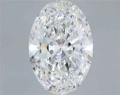 12.53ct F VS1 Rare Carat Ideal Cut Oval Lab Grown Diamond