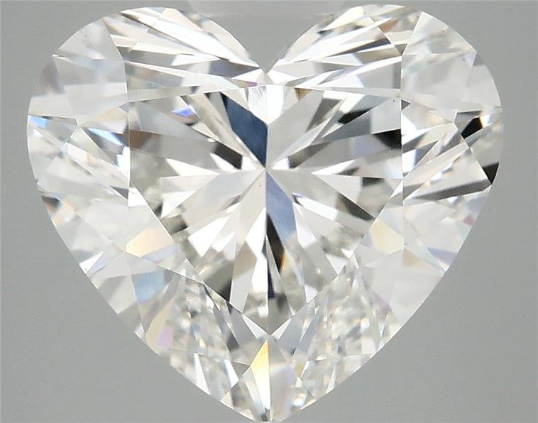 5.09ct G VS1 Rare Carat Ideal Cut Heart Lab Grown Diamond