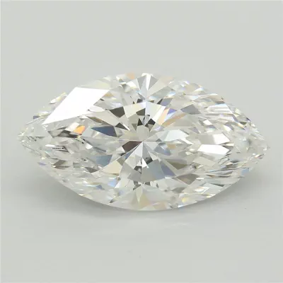 5.57ct E VVS2 Rare Carat Ideal Cut Marquise Lab Grown Diamond