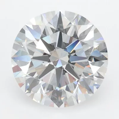 2.35ct D FL Rare Carat Ideal Cut Round Lab Grown Diamond