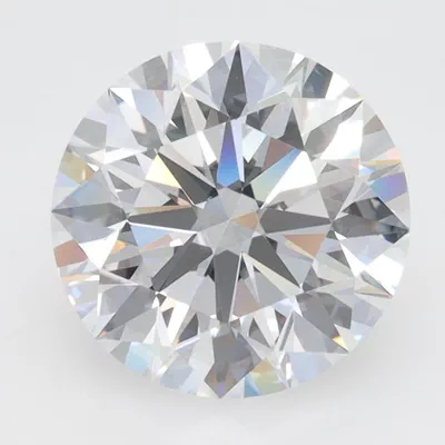 3.01ct D VS1 Rare Carat Ideal Cut Round Lab Grown Diamond