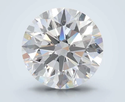 3.01ct D VS1 Rare Carat Ideal Cut Round Lab Grown Diamond