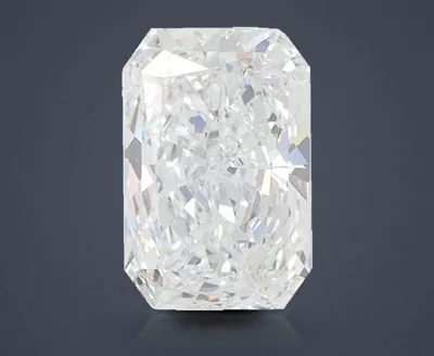 1.30ct D VVS1 Rare Carat Ideal Cut Radiant Lab Grown Diamond