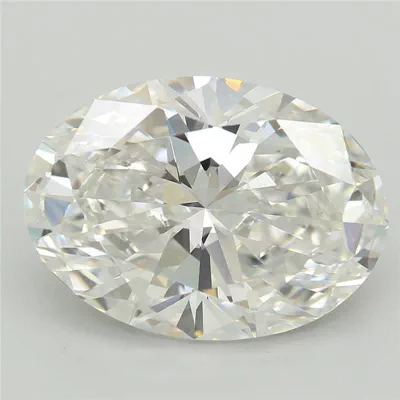 4.83ct E VVS2 Rare Carat Ideal Cut Oval Lab Grown Diamond