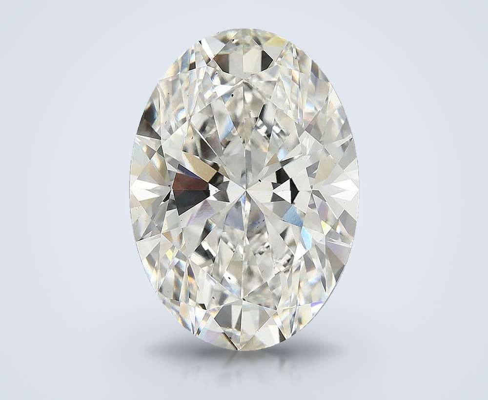 13.54ct G VS2 Rare Carat Ideal Cut Oval Lab Grown Diamond