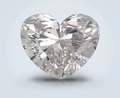 0.64ct I SI1 Rare Carat Ideal Cut Heart Diamond