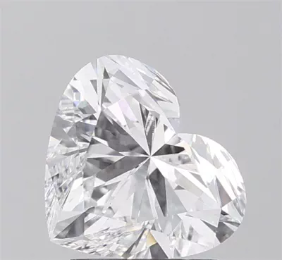 2.05ct D VS1 Rare Carat Ideal Cut Heart Lab Grown Diamond