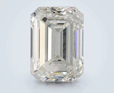 6.01ct G VVS2 Excellent Cut Emerald Lab Grown Diamond