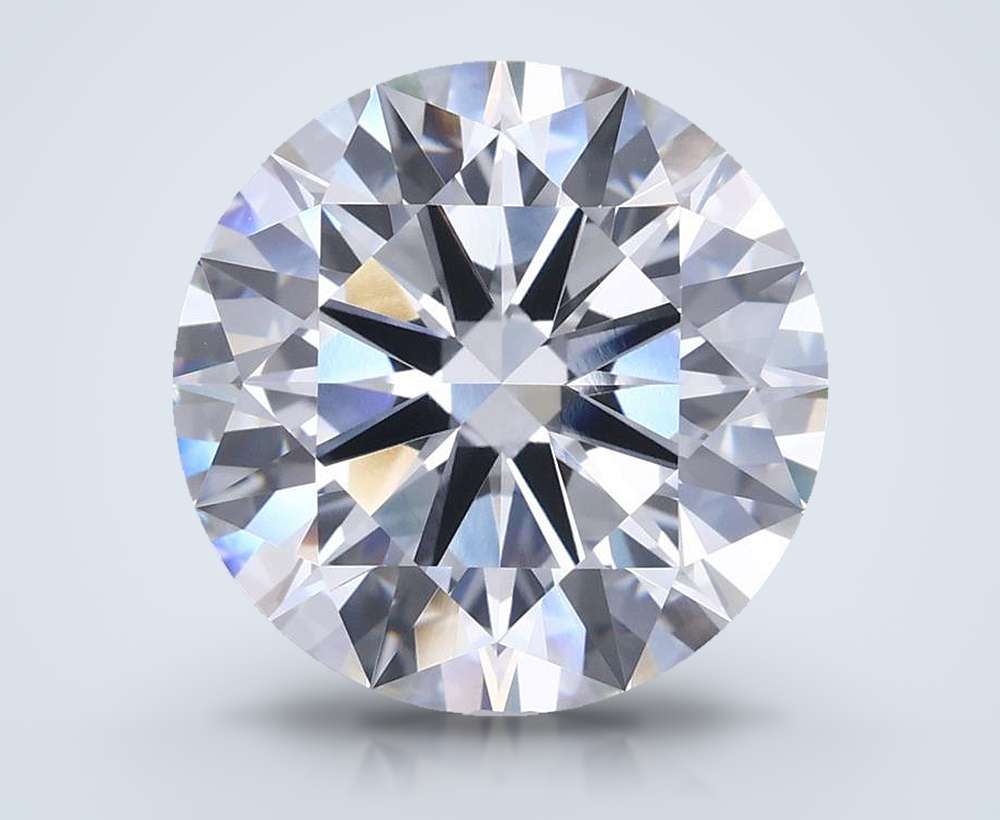 7.09ct G VVS1 Rare Carat Ideal Cut Round Lab Grown Diamond
