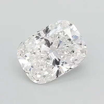 4.04ct F VVS2 Rare Carat Ideal Cut Cushion Lab Grown Diamond