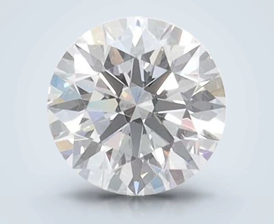 0.53ct D FL Rare Carat Ideal Cut Round Lab Grown Diamond