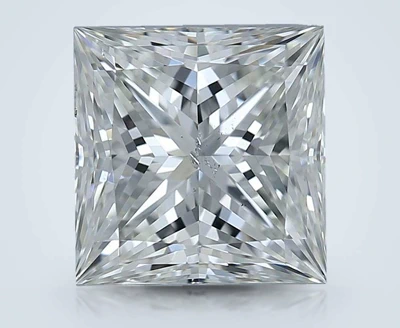 2.01ct K SI2 Rare Carat Ideal Cut Princess Diamond