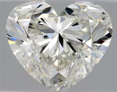 0.90ct J SI1 Rare Carat Ideal Cut Heart Diamond
