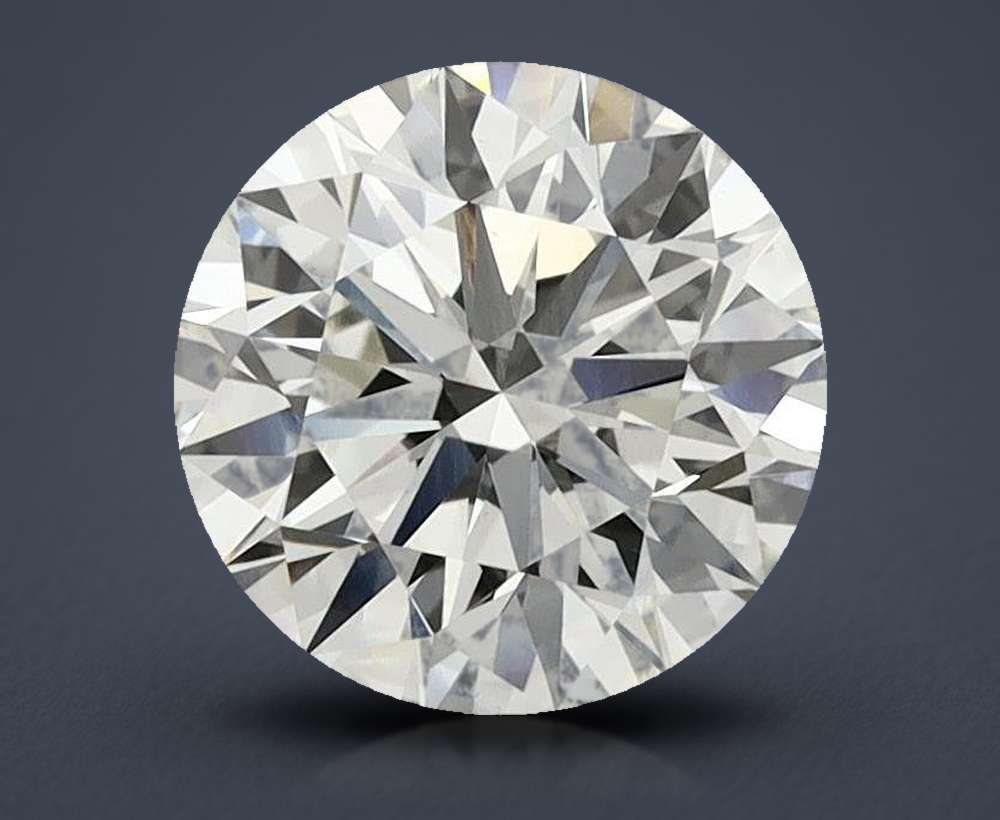 3.00ct I VS1 Very Good Cut Round Lab Grown Diamond