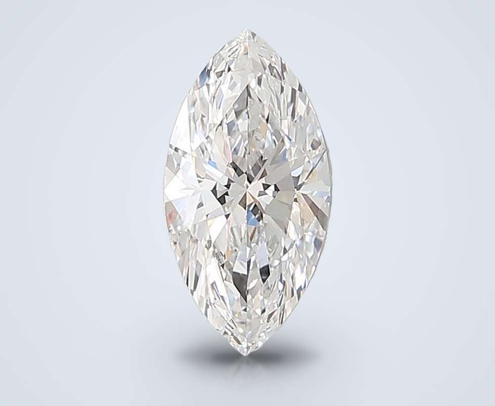 4.07ct E VVS2 Rare Carat Ideal Cut Marquise Lab Grown Diamond