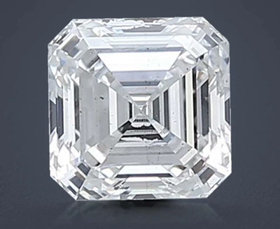 1.60ct D VS2 Rare Carat Ideal Cut Asscher Lab Grown Diamond