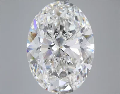 15.01ct F VS2 Rare Carat Ideal Cut Oval Lab Grown Diamond
