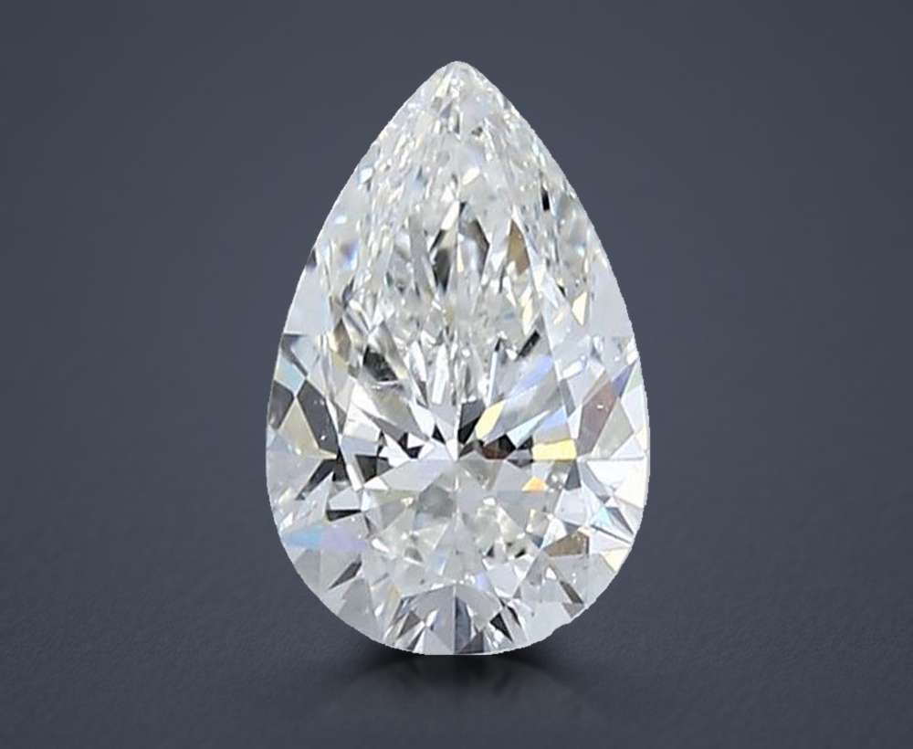 1.30ct G SI1 Very Good Cut Pear Diamond