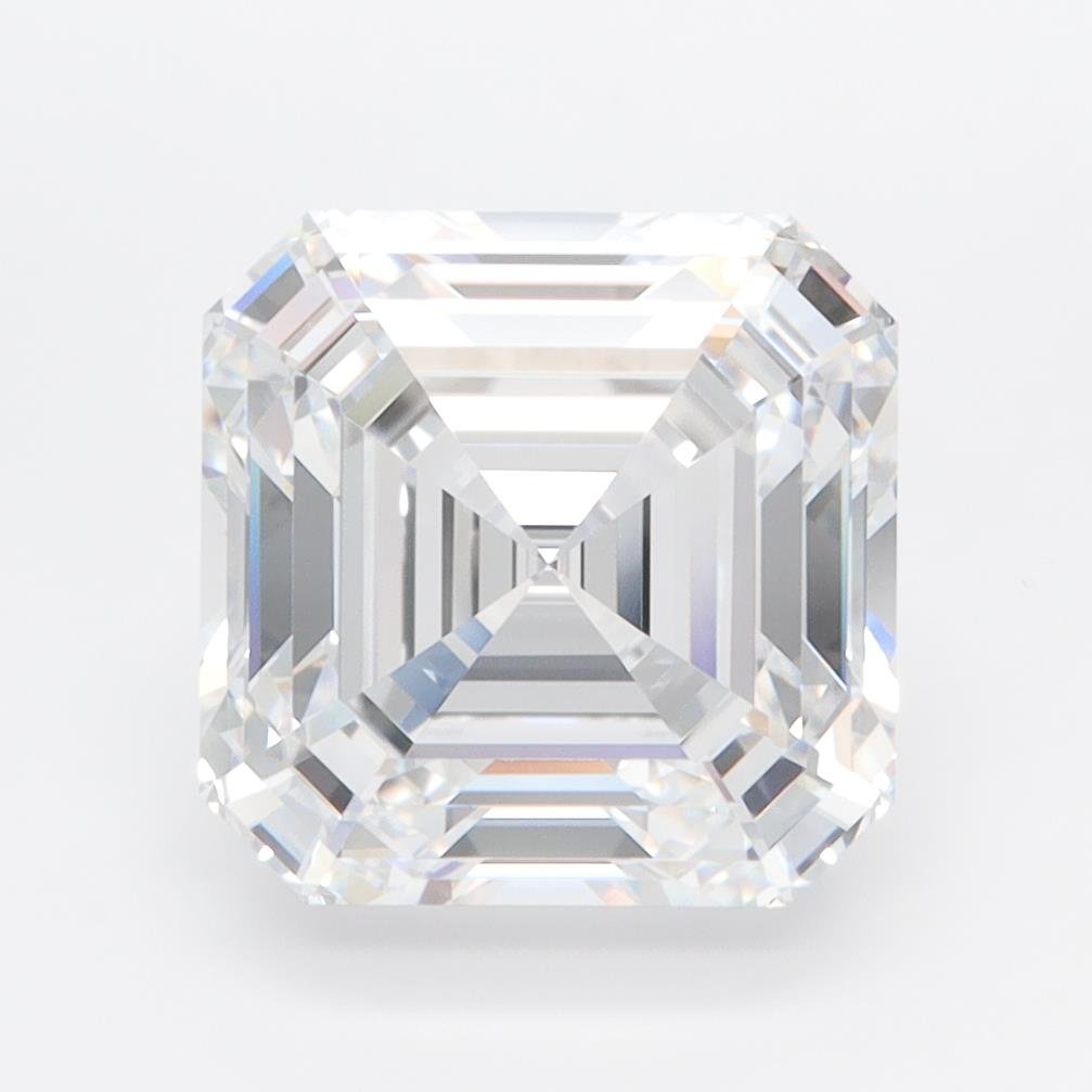 4.05ct D VVS2 Rare Carat Ideal Cut Asscher Lab Grown Diamond