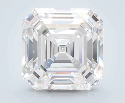 4.05ct D VVS2 Rare Carat Ideal Cut Asscher Lab Grown Diamond