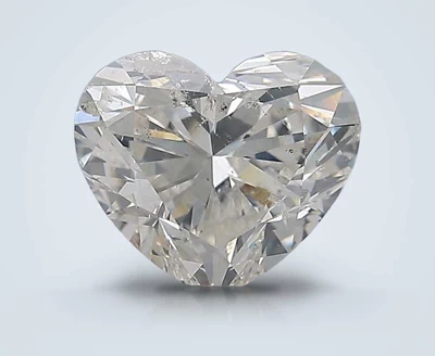 2.01ct H SI2 Rare Carat Ideal Cut Heart Diamond