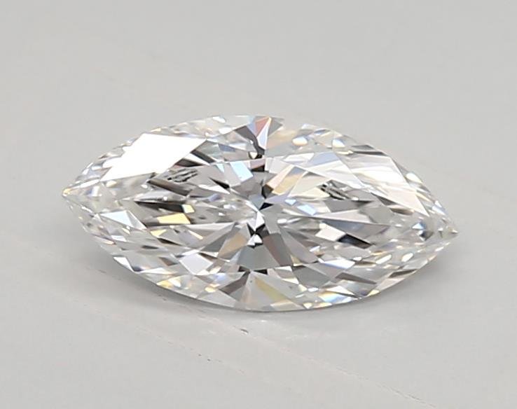 0.69ct D VVS2 Rare Carat Ideal Cut Marquise Lab Grown Diamond