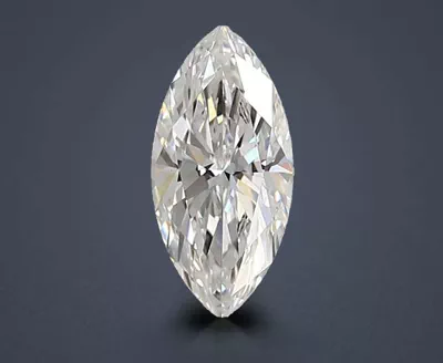 0.69ct D VVS2 Rare Carat Ideal Cut Marquise Lab Grown Diamond