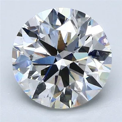 3.01ct H SI1 Very Good Cut Round Diamond