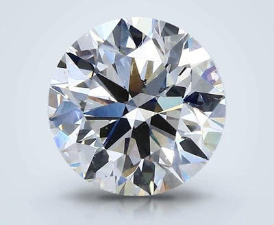 3.01ct H SI1 Very Good Cut Round Diamond