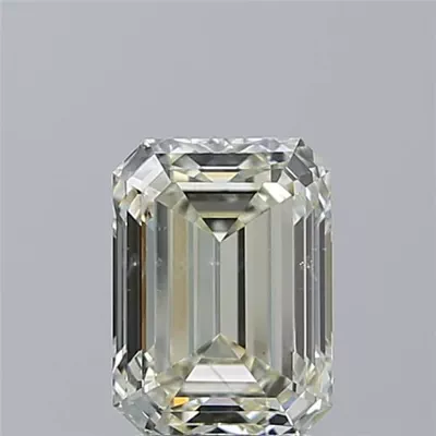 2.51ct I SI1 Very Good Cut Emerald Diamond