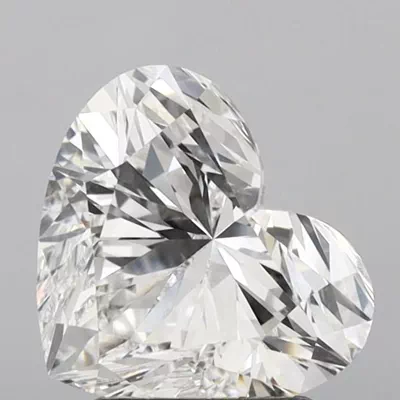 3.12ct E VVS1 Rare Carat Ideal Cut Heart Lab Grown Diamond