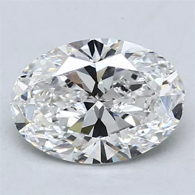 1.53ct E VVS2 Rare Carat Ideal Cut Oval Lab Grown Diamond