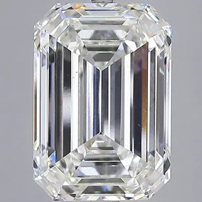 20.05ct H VS2 Rare Carat Ideal Cut Emerald Lab Grown Diamond