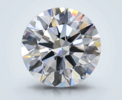 3.06ct E VS1 Rare Carat Ideal Cut Round Lab Grown Diamond